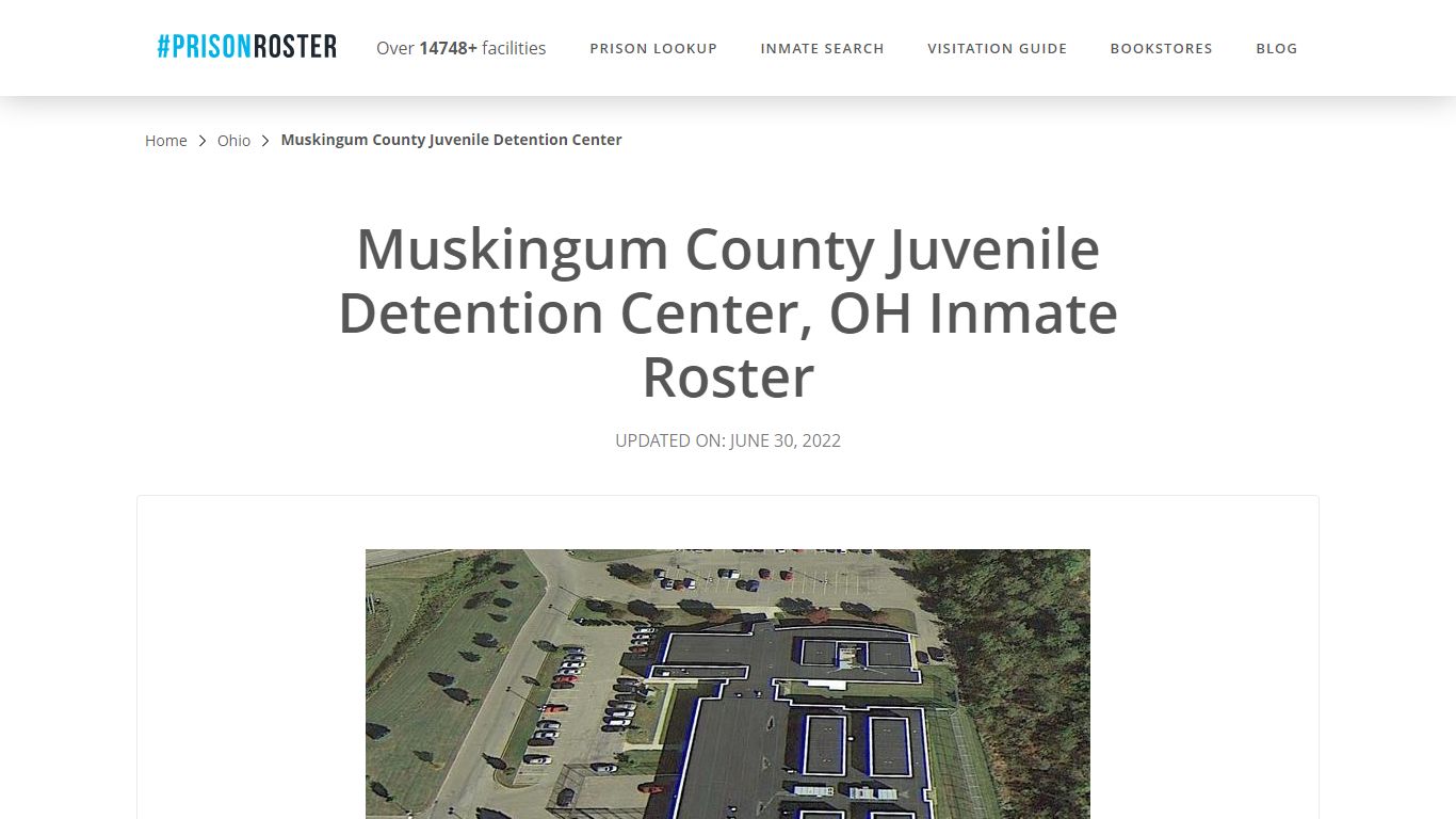Muskingum County Juvenile Detention Center, OH Inmate Roster